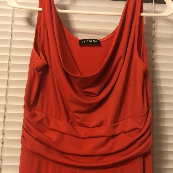 Beautiful burnt orange dress - Picture 2 of 4